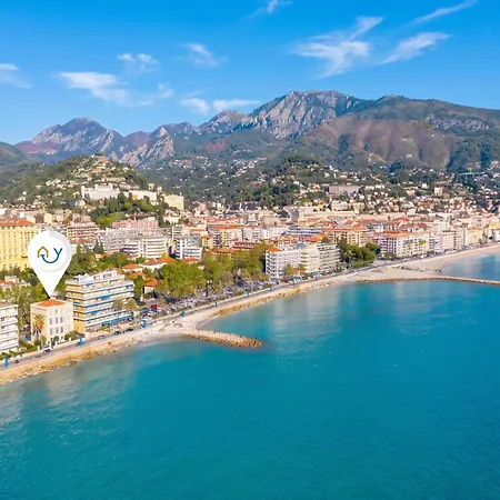 Les Rives D'or With Sea View Terrace - Happy Apartman