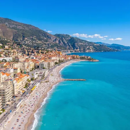 Les Rives D'or With Sea View Terrace - Happy Menton